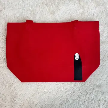 미사용 새상품 토트백 센과 치히로의 행방불명 빨간색 쿠라시키 한정품