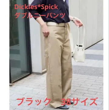 Dickies*Spick 더블니 팬츠 38