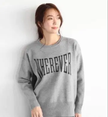 야마다야 YORT 로고 니트