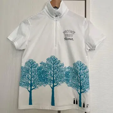 PICONE 1960 여성용 하프 지퍼 셔츠