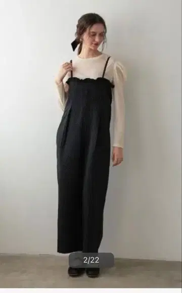 Donoban 블랙 살로펫 숏 기장