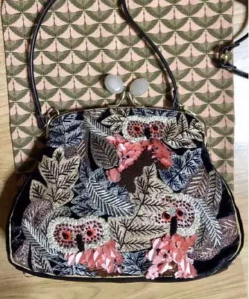 자망 퓌에슈 비즈 백 올빼미 미사용 새상품