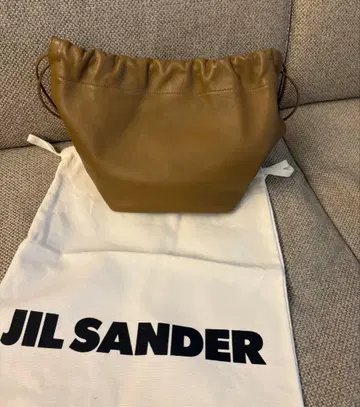 질 샌더 // 드로우 스트링 복조리 백