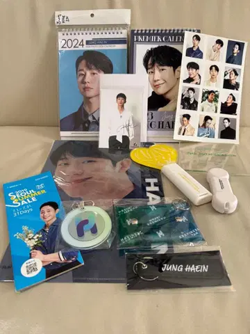 정해인 팬클럽 굿즈, 달력, 응원봉