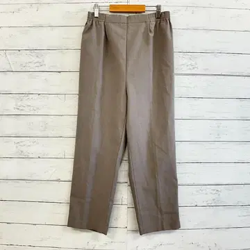 LL 그레이 슬랙스 체형 커버 깔끔한 캐주얼 출퇴근 돌려입기