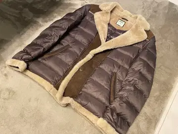 EMMETI 무스탕 다운 자켓