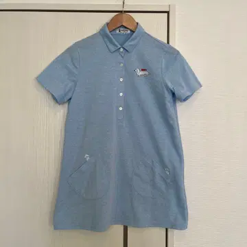 PICONE 라이트 블루 폴로 원피스