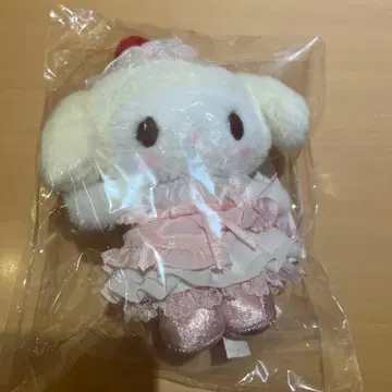 산리오 마이멜로디 딸기 휘핑 케이크 디자인 마스코트 백참