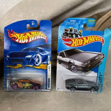H6 핫휠 델로리안 쿠거 미개봉 2대 세트