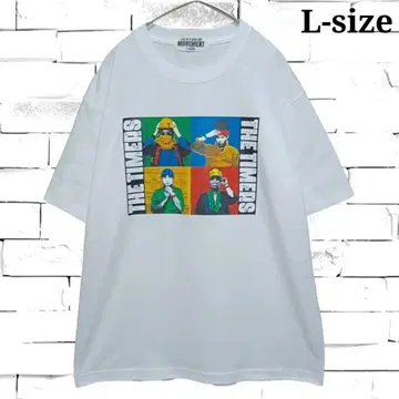 [ 새상품 ] THE TIMERS T셔츠 화이트 2