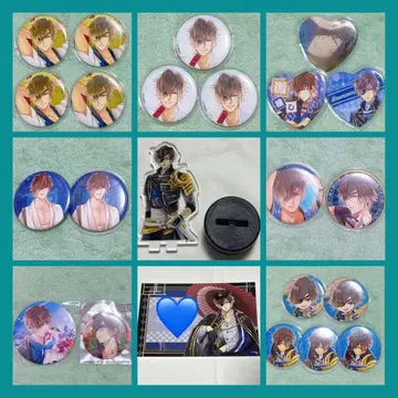 잘생긴 남자 전국 마사무네 묶음 판매 캔뱃지 병뚜껑 브로마이드 이즈하코네