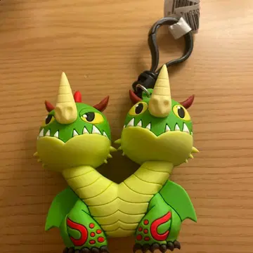 히크 드래곤 더블 지퍼 키링