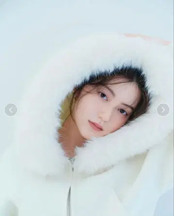 SNIDEL 퍼 포함 니트 후드티 0 사이즈