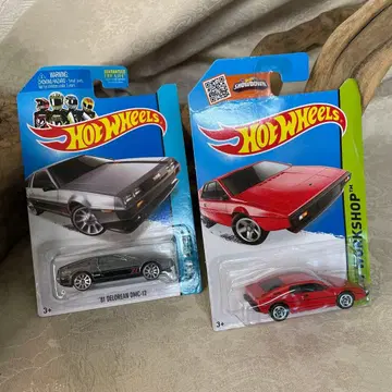 H7 핫휠 드로리안 & 로터스 미개봉 2대