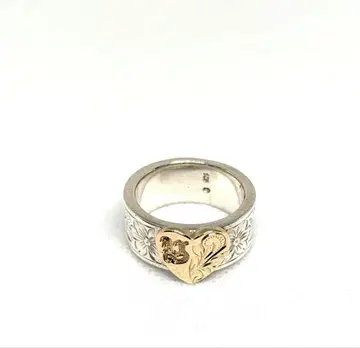 실버 925 하트 모티브 반지 하와이안 주얼리