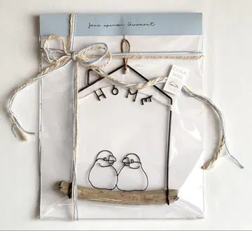 문조 와이어 크라프트 오너먼트 와이어 아트