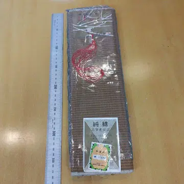 면 100% 브라운 일본 의류 옷감