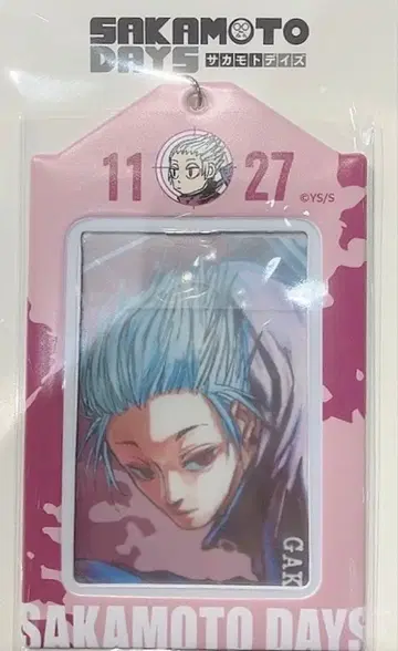 락 사카모토 데이즈 생일 카드 홀더