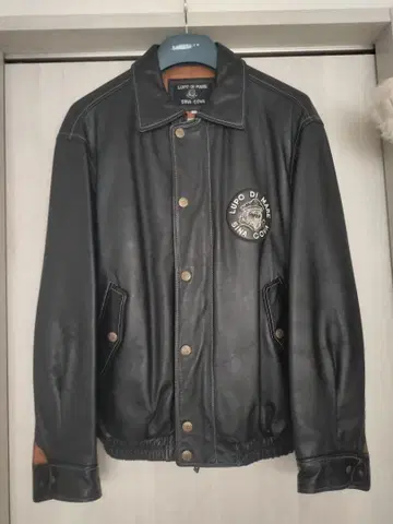 시나코바 양가죽 레더 자켓 LL