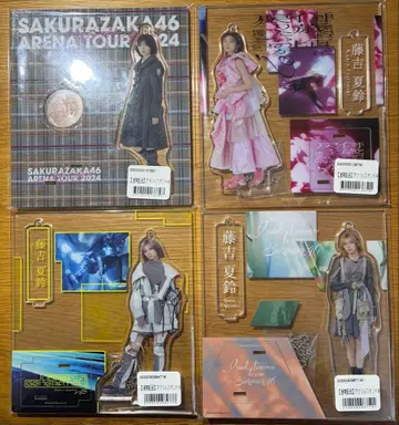 사쿠라자카46 후지요시 카린 아크릴 스탠드 4종 세트