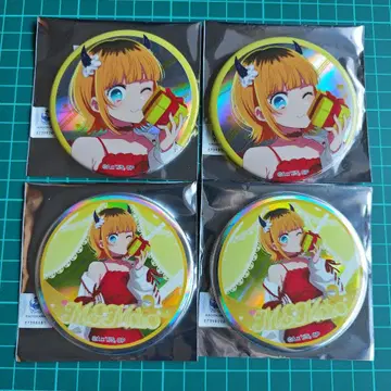 최애의 아이 Big 캔 배지 오로라 ver. MEM 4개 세트