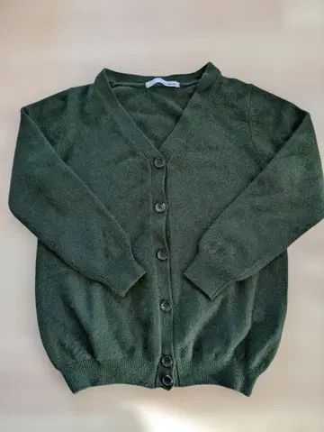 Les basiques 가디건 짙은 녹색 Envelope LISETTE