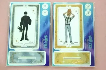 메달리스트 흑백 코디 회전 아크릴 스탠드 아키라 우라지 요타카 준