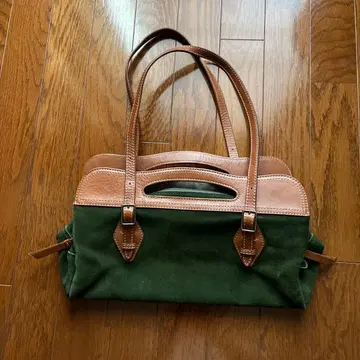 스웨이드 가죽 핸드백 그린 마가렛호웰 아이디어