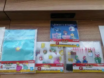 슈퍼 마리오 제일복권 E상 복주머니 1종 G상 지퍼백 3종