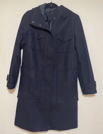 icB 아이씨비 후디드 코트 네이비 컬러 M 여성용