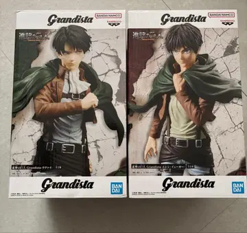 진격의 거인 Grandista 엘렌 예거 리바이 2종 세트