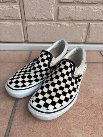VANS 체커 슬립온