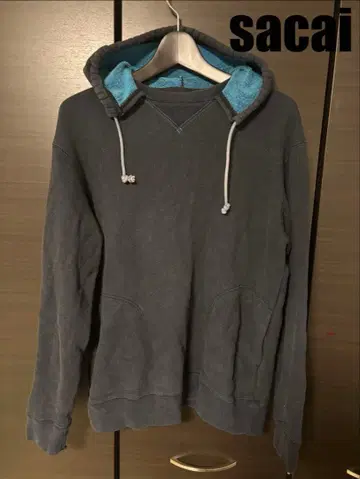 sacai 맨투맨 후드티 네이비 계열