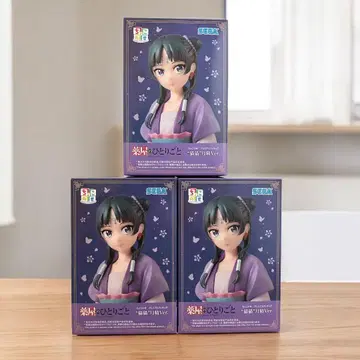 약사의 혼잣말 쵸코노세 프리미엄 피규어 고양이 월정 Ver. 3개 세트