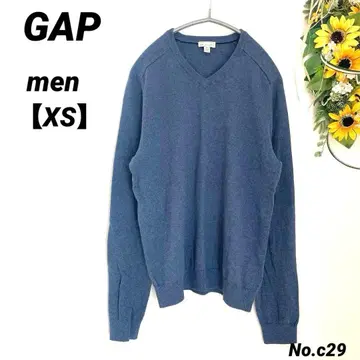 갭 GAP 긴팔 니트 스웨터 175cm 남성용 얇은 소재 V넥