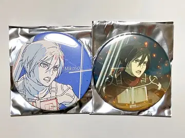 진격의 거인 MAPPA 미카사 캔뱃지 세트