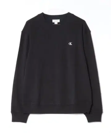 CK 캘빈클라인 블랙 크루넥 맨투맨