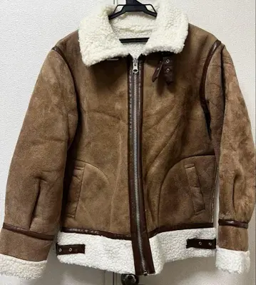 양가죽 보아 자켓