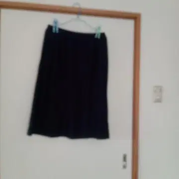 레리안 플레어 스커트 블랙 모 94% size 13 일본제