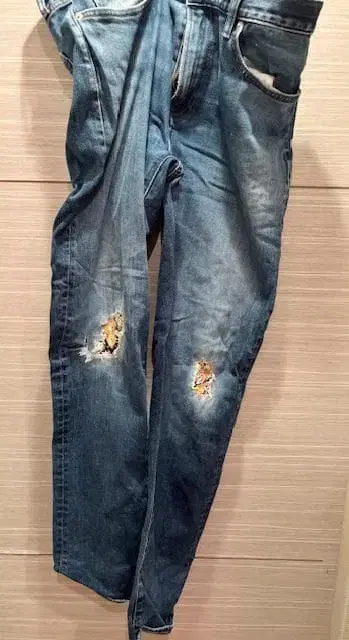 데님 유니클로 라이트 블루 팬츠 2개