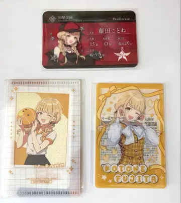 학원 아이돌 마스터 학마스 카라테츠 라우완 세븐 카드 후지타 코토네