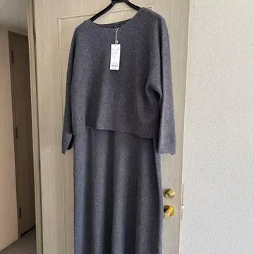 23구 46 레이어드 니트 트윈 원피스