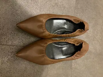 코르소 로마 브라운 스틸레토 펌프스 37