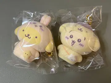 치이카와 산리오 토끼 푸딩 시크릿 플로키 마스코트 참