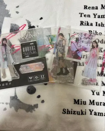 사쿠라자카46 마스모토 키라 아크릴 스탠드 묶음 판매