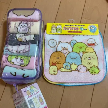 스미코구라시 양말 6족 세트 19~24cm 미니 타월
