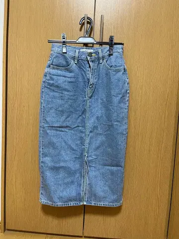 AZUL by moussy 데님 스커트