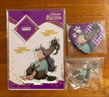 닌타마 란타로 아야베 킵파치로 난자타운 아크릴 스탠드 하트 캔뱃지