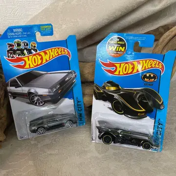 H8 핫휠 드로리안 & 배트모빌 미개봉