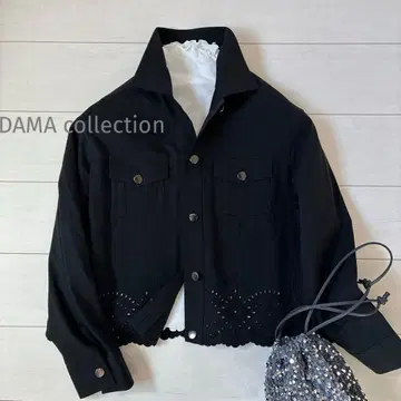 레어 새상품급 다마 컬렉션 빅 사이즈 15 자수 자켓